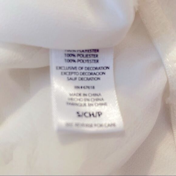 Flora Lace Embroidered Vintage Short Night Gown S Retro - Picture 4 of 5